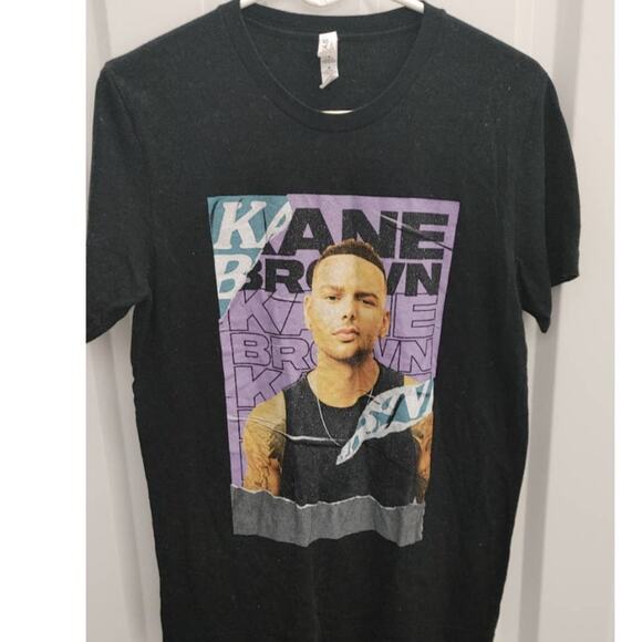 Kane Brown T-Shirt Graphic Medium Canvas - Picture 1 of 3